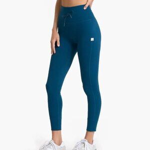NWT New Vuori Women's Daily Legging Cosmo Blue (Teal) Color Size: M Medium
